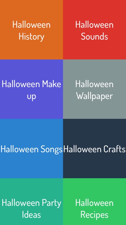 Halloween - Sounds, Wallpaper, Craft