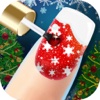 Holiday Nail Salon - Christmas Designer Fingernail Maker and Painter FREE