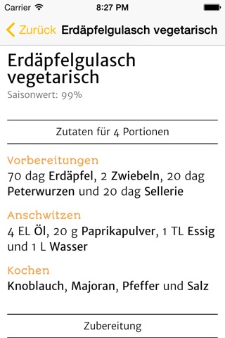 Prostmahlzeit screenshot 2