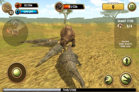 Wild Crocodile Simulator 3D screenshot 3