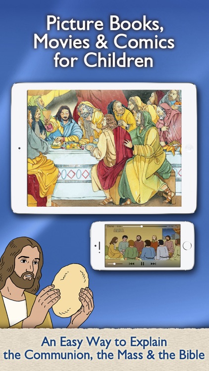 First Communion Bible – Stories, Comic Books & Movies to prepare the Holy Eucharist with your Kids, Christian Family and School