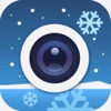 Amazing SnowCam - a snow effect cinemagraph + Christmas frames camera