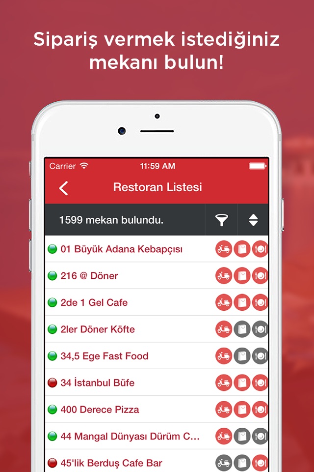 Mekan.com Sipariş: Online Yemek Siparişi, Pizza, Kebap, Hamburger, Lahmacun, Tatlı, Pide, İskender, Döner, Dürüm screenshot 3