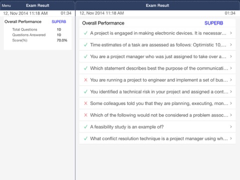 PMP Practice Test & Review Questions. screenshot 4