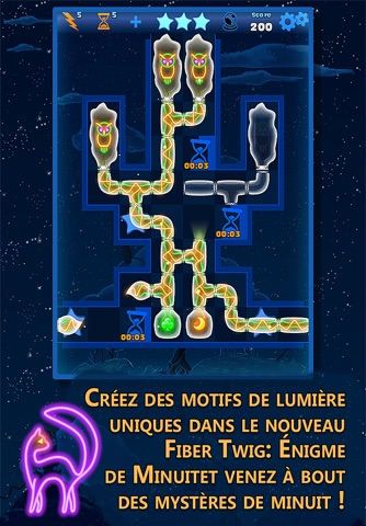 Fiber Twig: Midnight Puzzle Relax screenshot 3