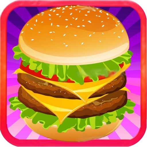 Fastfood Diner Takeout: Hot Dog & Burger Popping Feast Icon