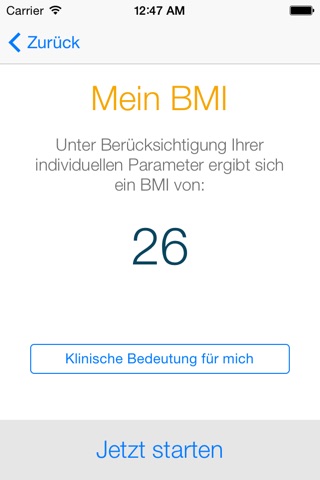 Pulsmesser und BMI-Rechner - Die App von pulsgesund.de screenshot 4