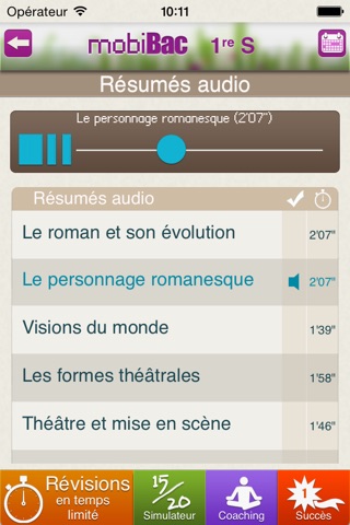 mobiBac 1re S screenshot 3