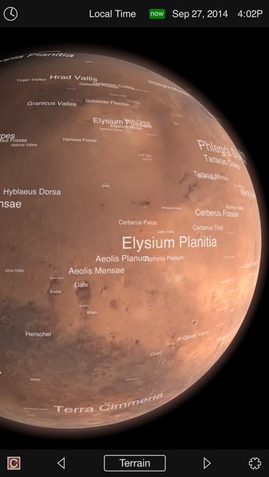 Mars Globe HD screenshot1