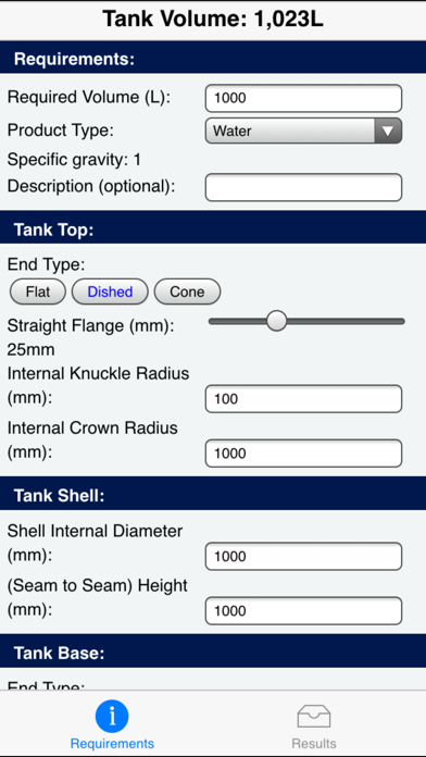 How to cancel & delete Furphy's Tank Volume Calculator from iphone & ipad 1