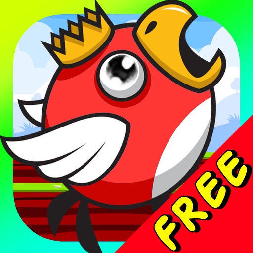 A Pet Flappy Red King Bird Flies In An Epic Aerial Showdown! Free icon
