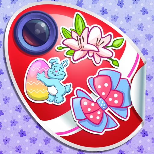 Easter Photo Stickers Editor with Pretty Sticker Camera Decorations and Cute Stamps