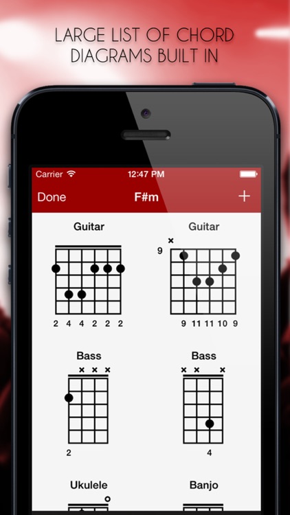 MySongbook - Chord chart binder for performing live gigs on stage and practicing songs on guitar screenshot-3