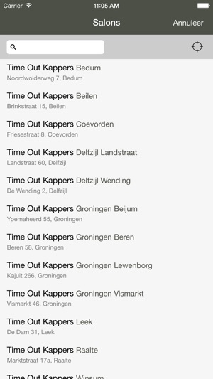time out kappers in de app store