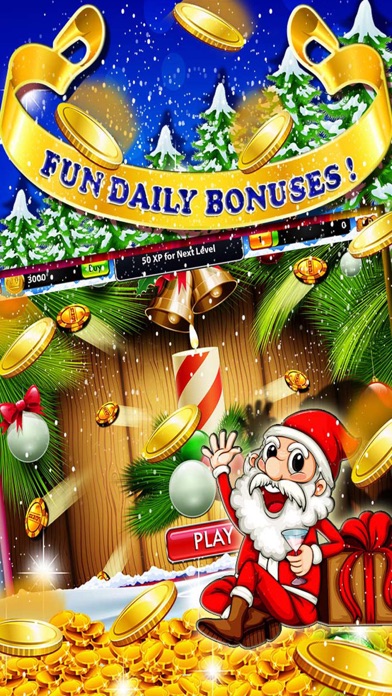 CHRISTMAS PARTY SLOTS - 777 LAS VEGAS STYLE SLOT MACHINE 1.0 IOS