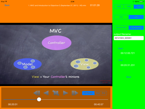 MP4 Video Editor for iPad screenshot 4