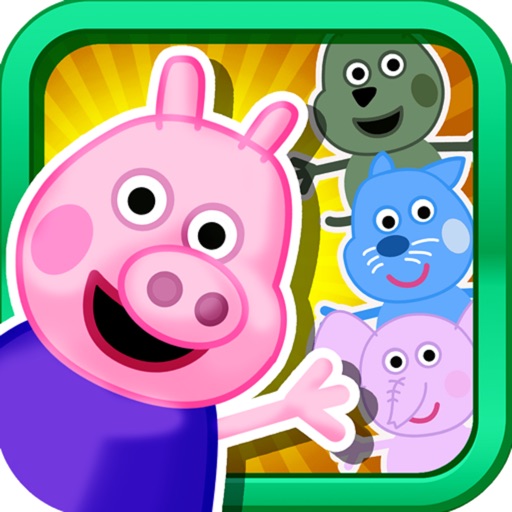 My Happy Little Pig Fashion Farm - Magic Family Party Dress Up Salon Maker - Free Kids Game icon