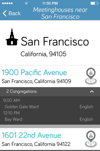 LDS Meetinghouse Locator screenshot 4