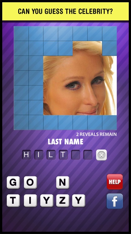 A Guess The Celebrity Picture Trivia Quiz - famous face look alike character guessing close up game!