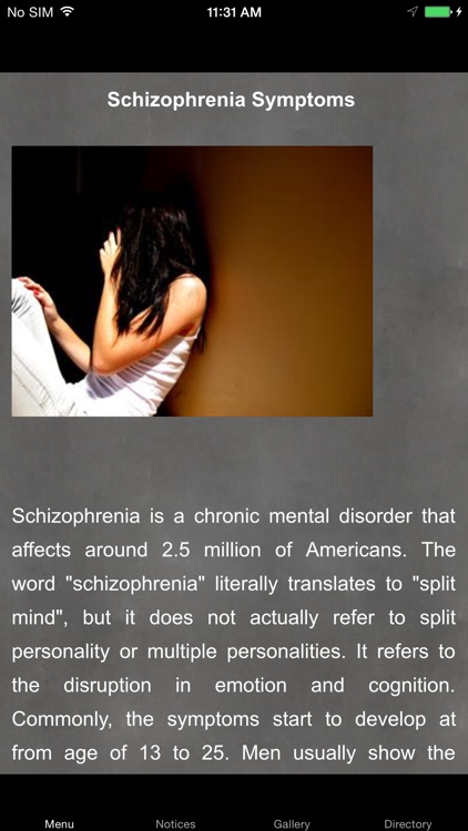 Schizophrenia Symptoms - Myths & Facts