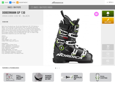 Nordica Skis & Boots Collection 2015/2016 screenshot 3