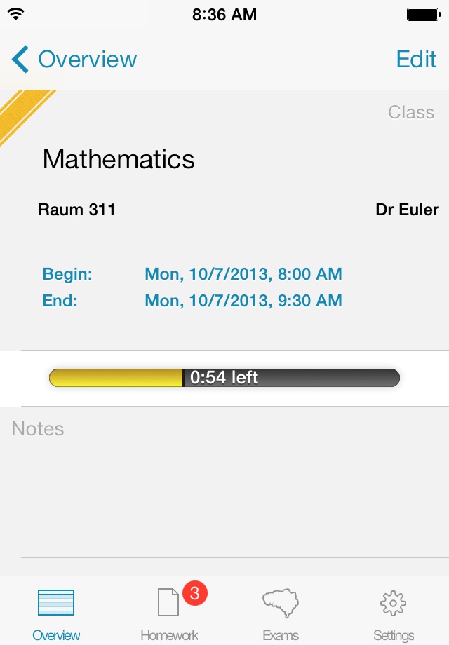 Class schedule - Your Assignment and School timetable screenshot 4