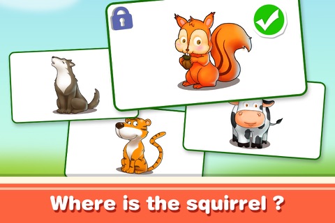 KidsBook: Animals - HD Flash Card Game Design for Kids screenshot 3