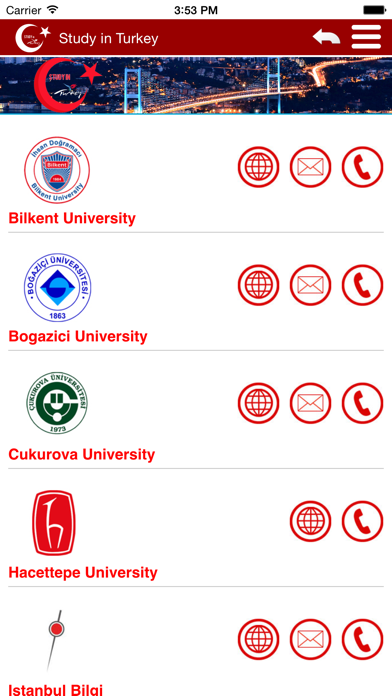 How to cancel & delete Universities in Turkey from iphone & ipad 1