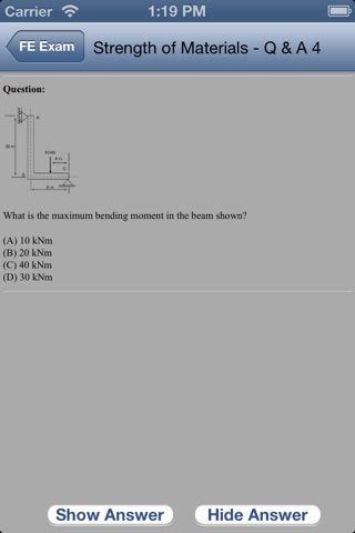 Fundamentals of Engineering (FE) General Exam Review Questions screenshot 3