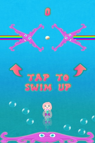 Mermaid Dash Up! - Pinky Fin's Bubble Swim screenshot 2