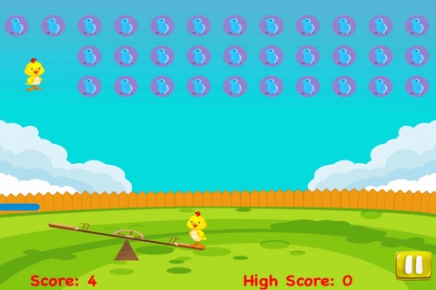 An Easter Chicken Seesaw for Kids - Awesome Marshmallow Peep Catch screenshot 4