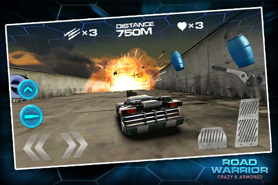 Road Warrior - Crazy & Armored screenshot 2