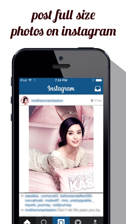 Square Size Photos For Instagram - Add White Borders,Shapes,Frames & Overlay To Picture