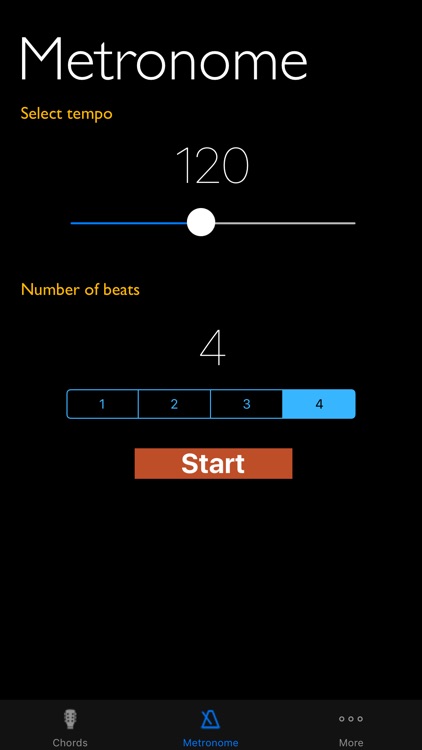 Chord Cheats & Metronome - Chord diagrams, tone generator and metronome for Watch