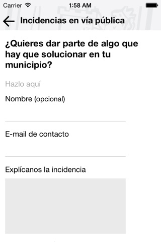 ainforma, tu Ayuntamiento informa screenshot 2