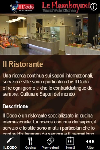 Il Dodo Restaurant screenshot 2