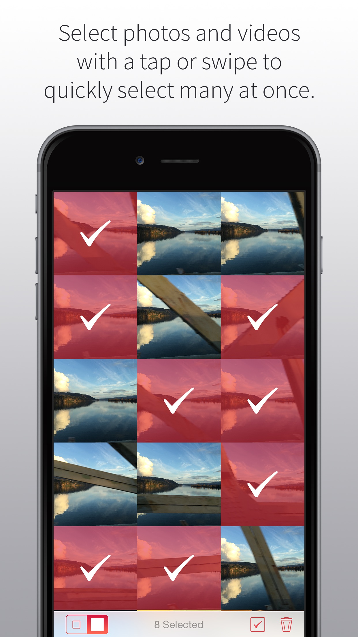Screenshot do app Bulk Delete - Clean up your camera roll