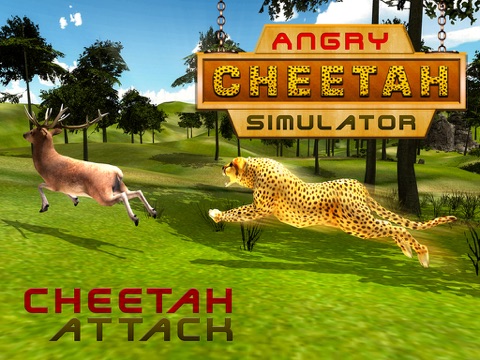 怒っているチーターサバイバル - 3Dの荒野シミュレーションゲームで野生の捕食者のおすすめ画像1