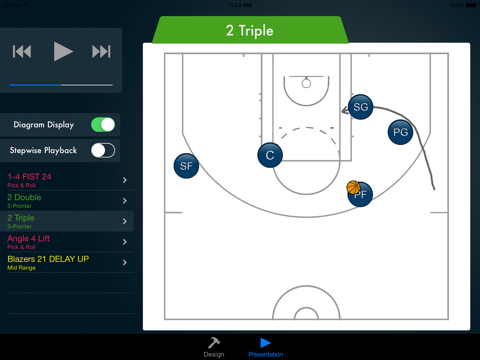 UltiBoard Free - Build Your Ideas of Basketball screenshot 3