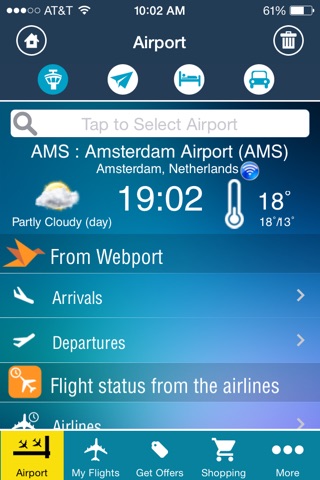 Amsterdam Airport Pro (AMS) Flight Tracker Radar screenshot 2