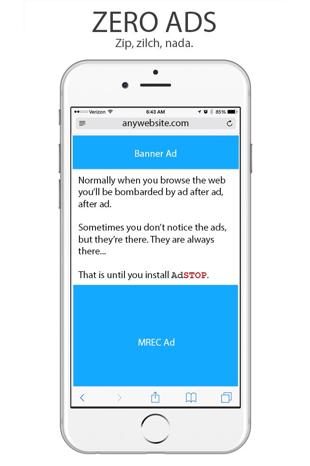 AdSTOP - Ad Blocker screenshot 2