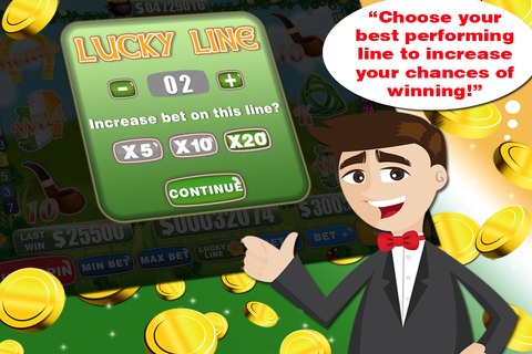 Golden Shamrock Lucky Lines - Free Vegas Casino Slot screenshot 4