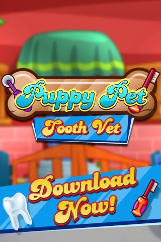 'A Tooth filhote de cachorro do bebê Pet Vet- Farm Animal Jogo Dentistaのおすすめ画像1