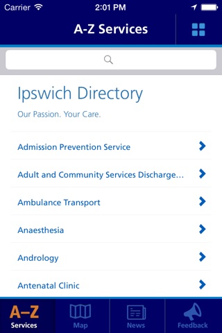 Ipswich & Colchester NHS App screenshot 3
