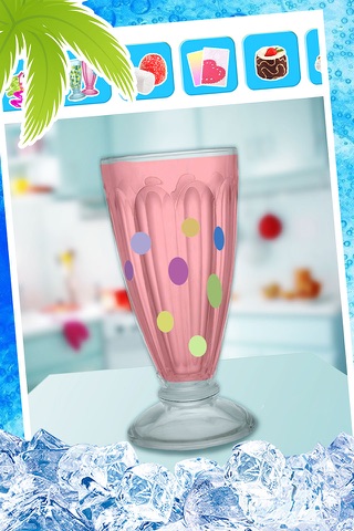 Sugar Cafe: Frozen Milkshake Drinks - Decorate Sweet Icy Food Kids Game screenshot 3