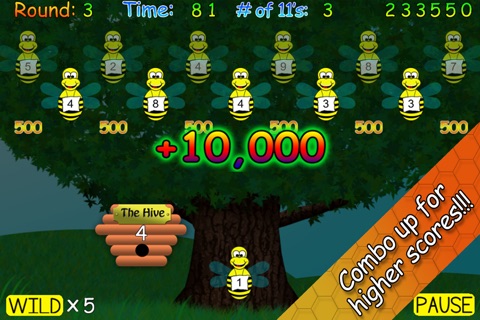 Bee-Leven Solitaire screenshot 4