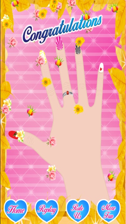 Princess Nail Salon - Nail art design and dress up game for kids screenshot-4