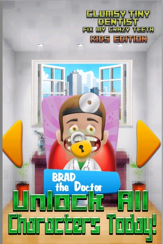 Aaah! Clumsy Tiny Dentist Fix My Crazy Teeth! - PRO Kids Edition screenshot 2