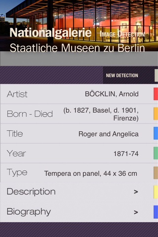 National Gallery of Berlin ID Audio guide screenshot 3