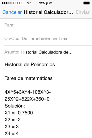 Equations Calculator screenshot 4